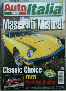 Auto Italia Magazine - April 2001 - Maserati Mistral