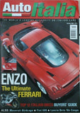 Auto Italia Magazine - October 2002 - Ferrari Enzo