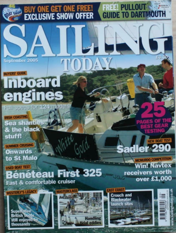 Sailing Today - Sept 2005 - Sadler 290  - Beneteau 325