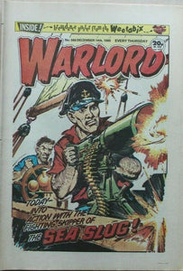 Vintage Warlord war comic # 586 - 14 December 1985