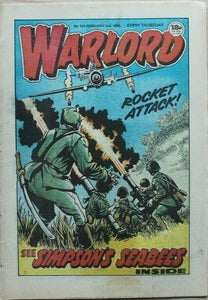 Vintage Warlord war comic # 541 - 2 February 1985