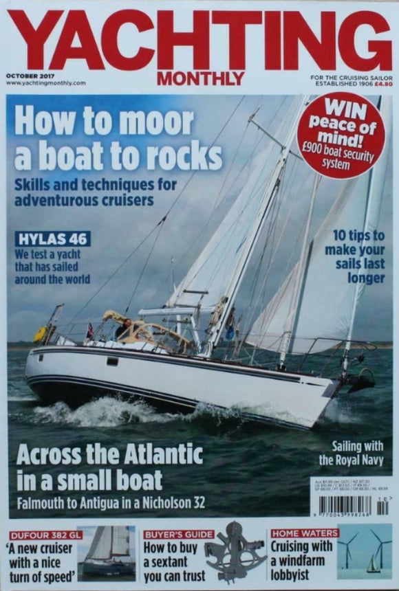 Yachting Monthly - Oct 2017 - Hylas 46 - Dufour 382 GL