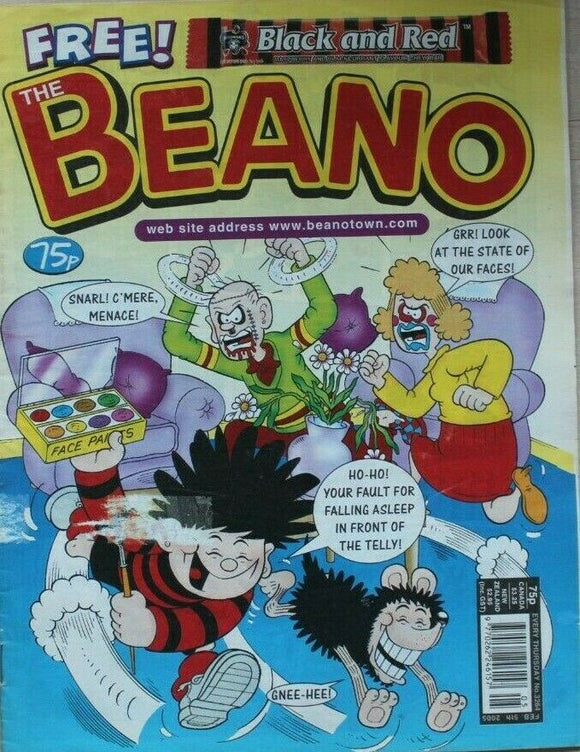 Beano Comic - 3264 - 5 February 2005