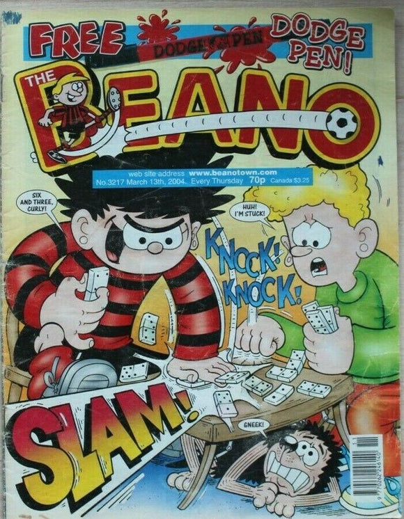 Beano Comic - 3217 - 13 March 2004