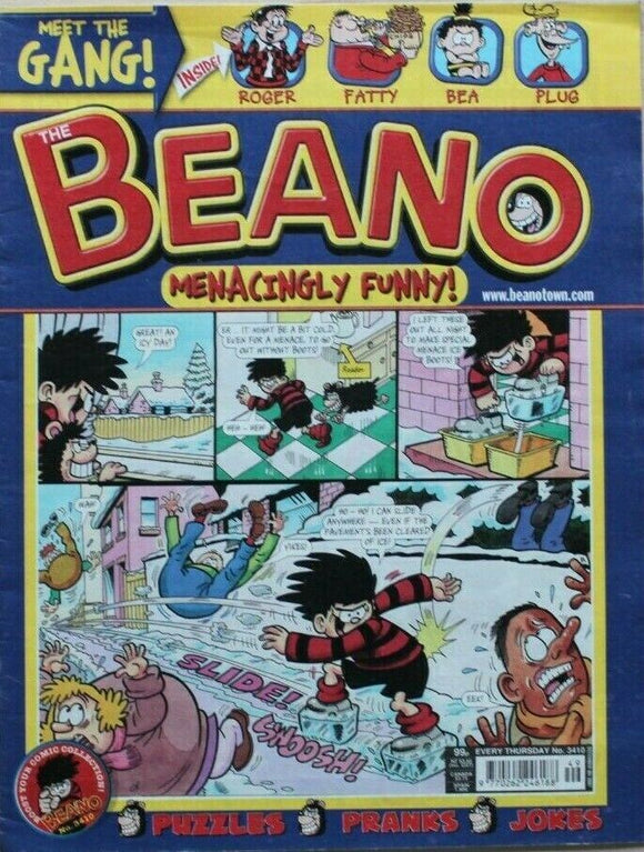 Beano Comic - 3410 - 8 December 2007