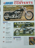 Hot Rid Bikes Biker Bike mag - April 2004 - Orange County Choppers MIA POW