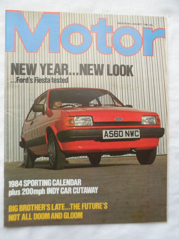 Motor magazine - 7 January 1984 - Ford Fiesta