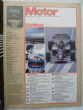 Motor magazine - 21 July 1984 - Rover 213