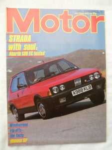 Motor magazine - 9 June 1984 - Strada 130 TC Abarth