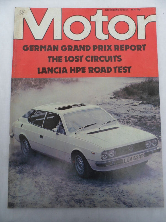 Motor Magazine - 7 Aug 1976 - Lancia HPE