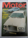 Motor Magazine - 8 May 1976 - Rolls Royce Camargue