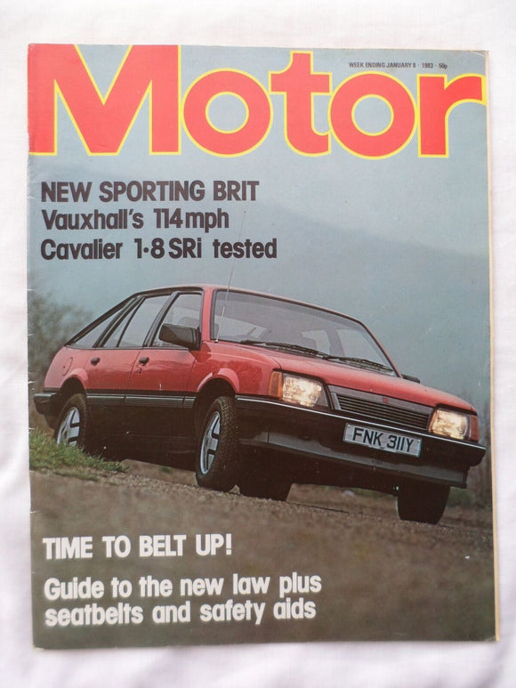 Motor magazine - 8 January 1983 - Cavalier SRi