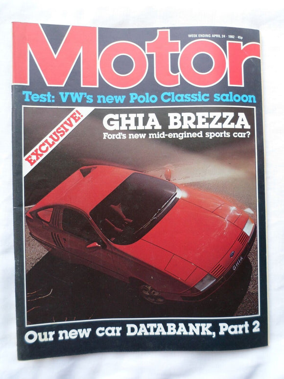 Motor magazine - 24 April 1982 - Ghia Brezza