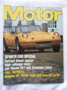 Motor magazine - 15 May 1982 - Mazda RX7 - Sunbeam Lotus