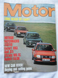 Motor magazine - 10 April 1982 - Hot Hatches