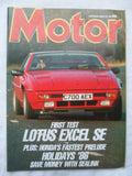 Motor magazine - 25 January 1986 - Lotus Excel SE