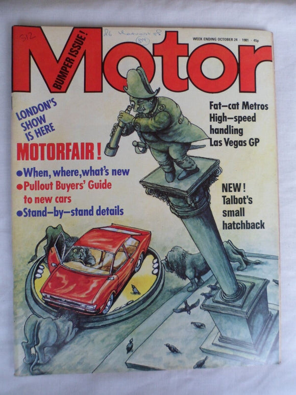 Motor magazine - 24 October 1981 - Motorfair