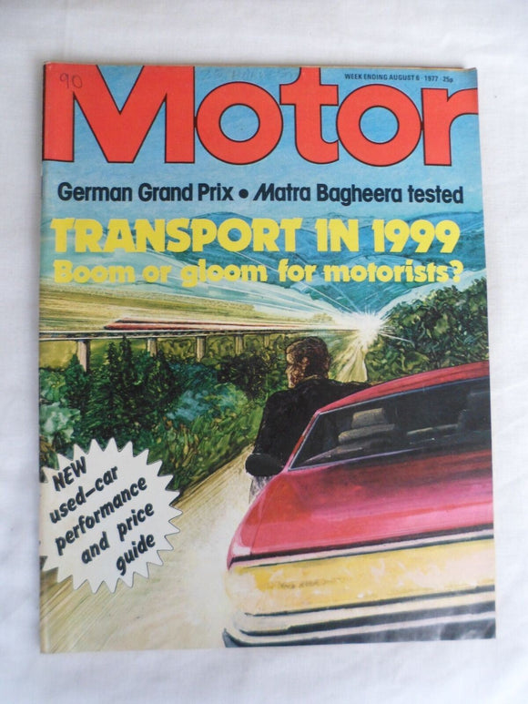 Motor magazine - 30 July 1977 - Matra Bagheera