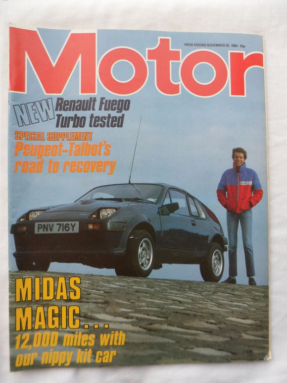 Motor magazine - 26 November 1983 - Midas magic