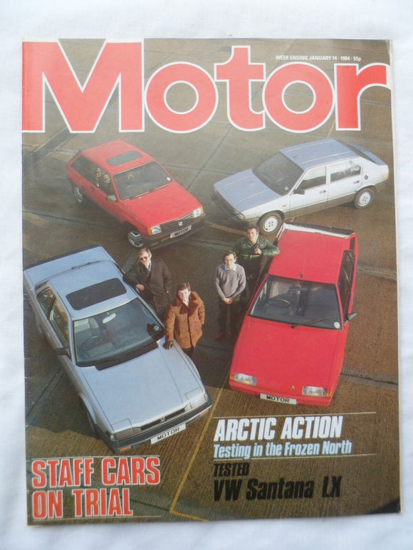 Motor magazine - 14 January 1984 - VW Santana LX