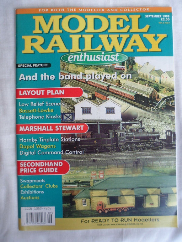 Model Railway Enthusiast - September 1999 - Hornby tinplate stations