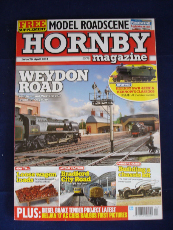 Hornby Magazine # 70 April 2013 - Weydon Road - Loose wagon loads - Bradford