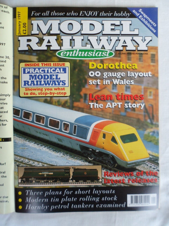 Model Railway enthusiast - January 1997 - Hornby Petrol tankers