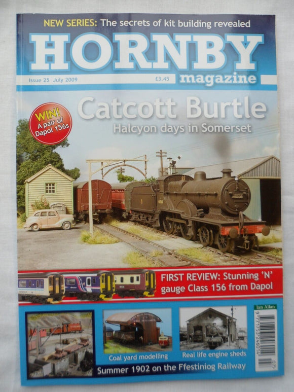 Hornby Magazine # 25 - July 2009 - Model coal yards - real Engine sheds