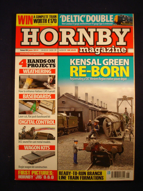 2- Hornby magazine # 84  - June 2014 - Kensal Green - Baseboards