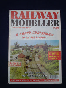 1 - Railway modeller - December 1991 - Contents page shown in photos