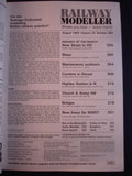 1 - Railway modeller - August 1984 - Contents page shown in photos