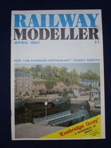 1 - Railway modeller - April 1987 - Contents page shown in photos