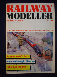 1 - Railway modeller - March 1988 - Contents page shown in photos