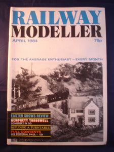 1 - Railway modeller - April 1984 - Contents page shown in photos