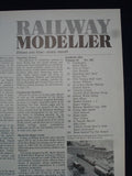 1 - Railway modeller - Mar 1981 - Contents page shown in photos