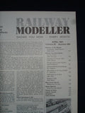 1 - Railway modeller - Apr 1981 - Contents page shown in photos