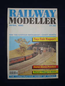 1 - Railway modeller - Apr 1990 - Contents page shown in photos