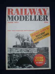 1 - Railway modeller - June 1981 - Contents page shown in photos