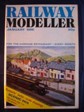 1 - Railway modeller - January 1986 - Contents page shown in photos