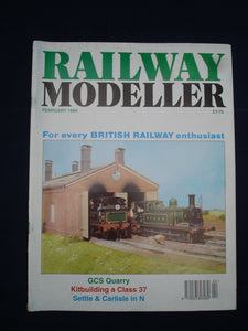 1 - Railway modeller - Feb 1994 - Contents page shown in photos