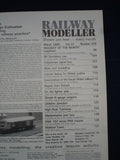 1 - Railway modeller - March 1990 - Contents page shown in photos