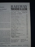 1 - Railway modeller - March 1987 - Contents page shown in photos