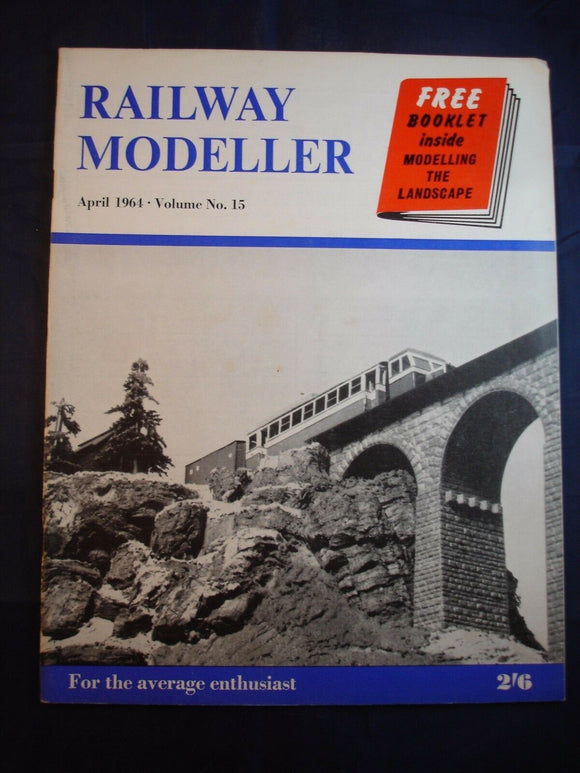 1 - Railway modeller - April 1964 - Contents page shown in photos