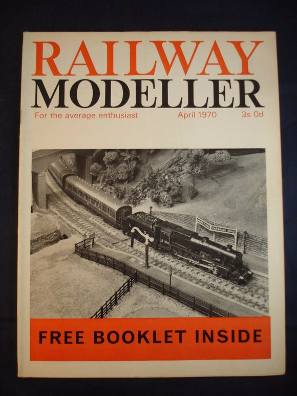 1 - Railway modeller - April 1970 - Contents page shown in photos