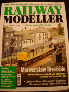 Railway Modeller July 2011 Mowenstow Riverside, Coton on dove, Blackgang