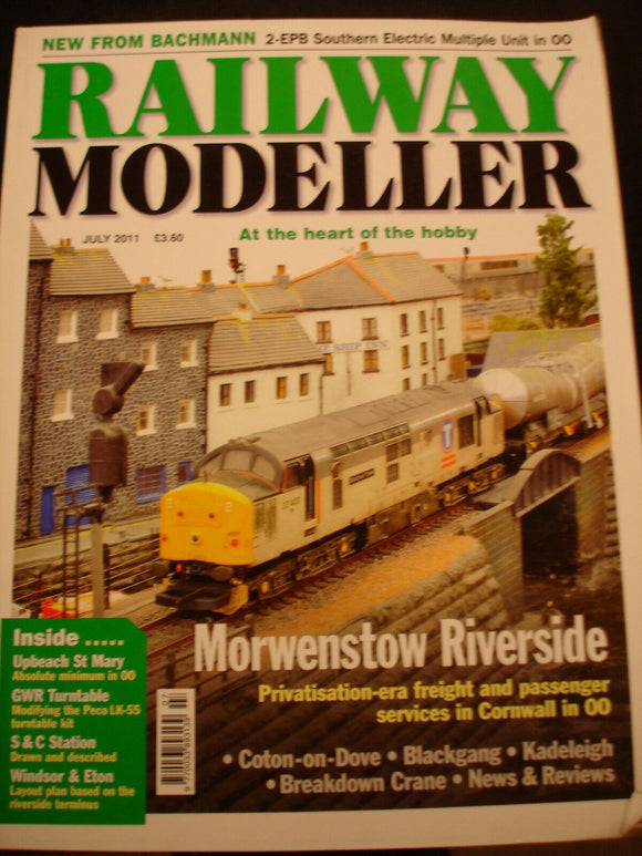 Railway Modeller July 2011 Mowenstow Riverside, Coton on dove, Blackgang