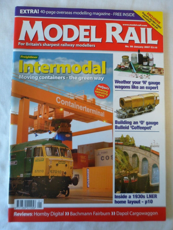 Model Rail - January 2007 - Moving containers