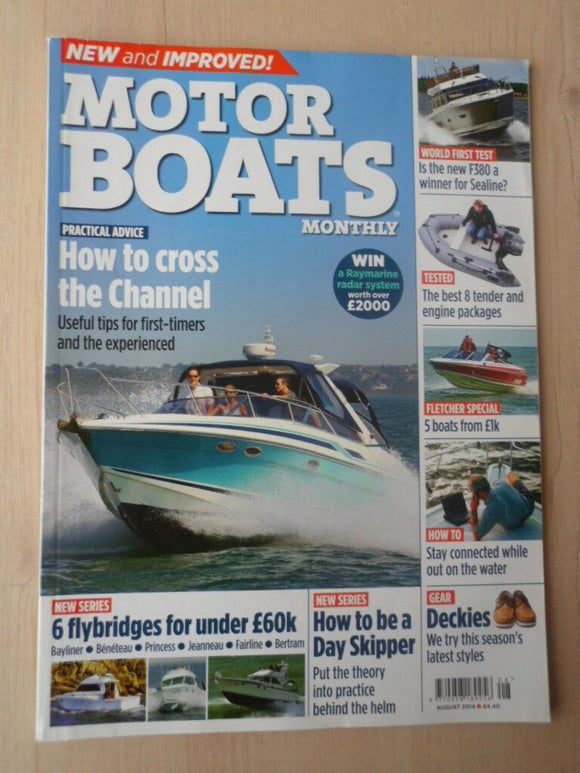 Motor Boats monthly - August 2014 - Sealine F380 - Cross the Channel