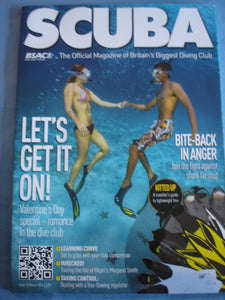 Scuba magazine march 2014 - Margaret Smith - lightweight fins - free flowing reg