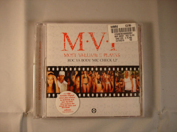 CD Single (B3) - M.V.P. - Most valuable playas - Roc Ya Body - CDTIVS219